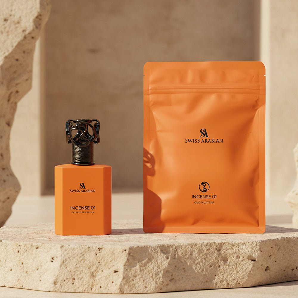INCENCE 01 EDP + MUATTAR - Swiss Arabian UAE