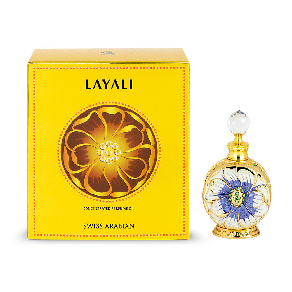 Swiss Arabian Layali Rouge Concentrated Perfume For Men And Women 15 ML CPO